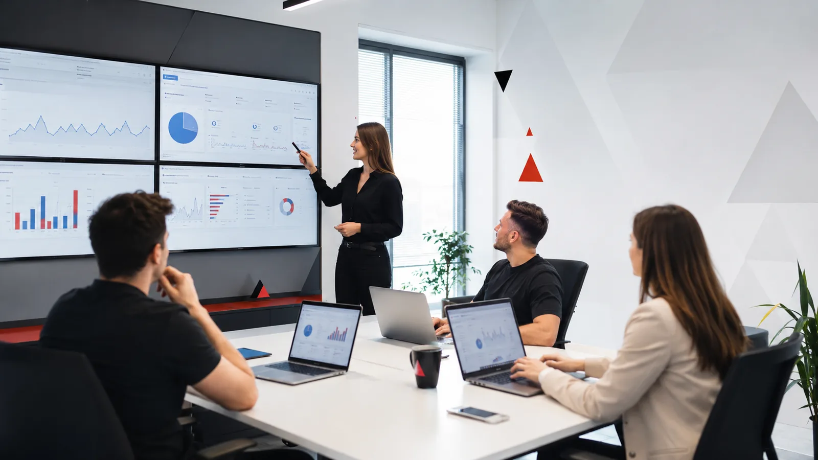 Analitika reklamnih kampanja na ekranu tokom optimizacije budžeta
