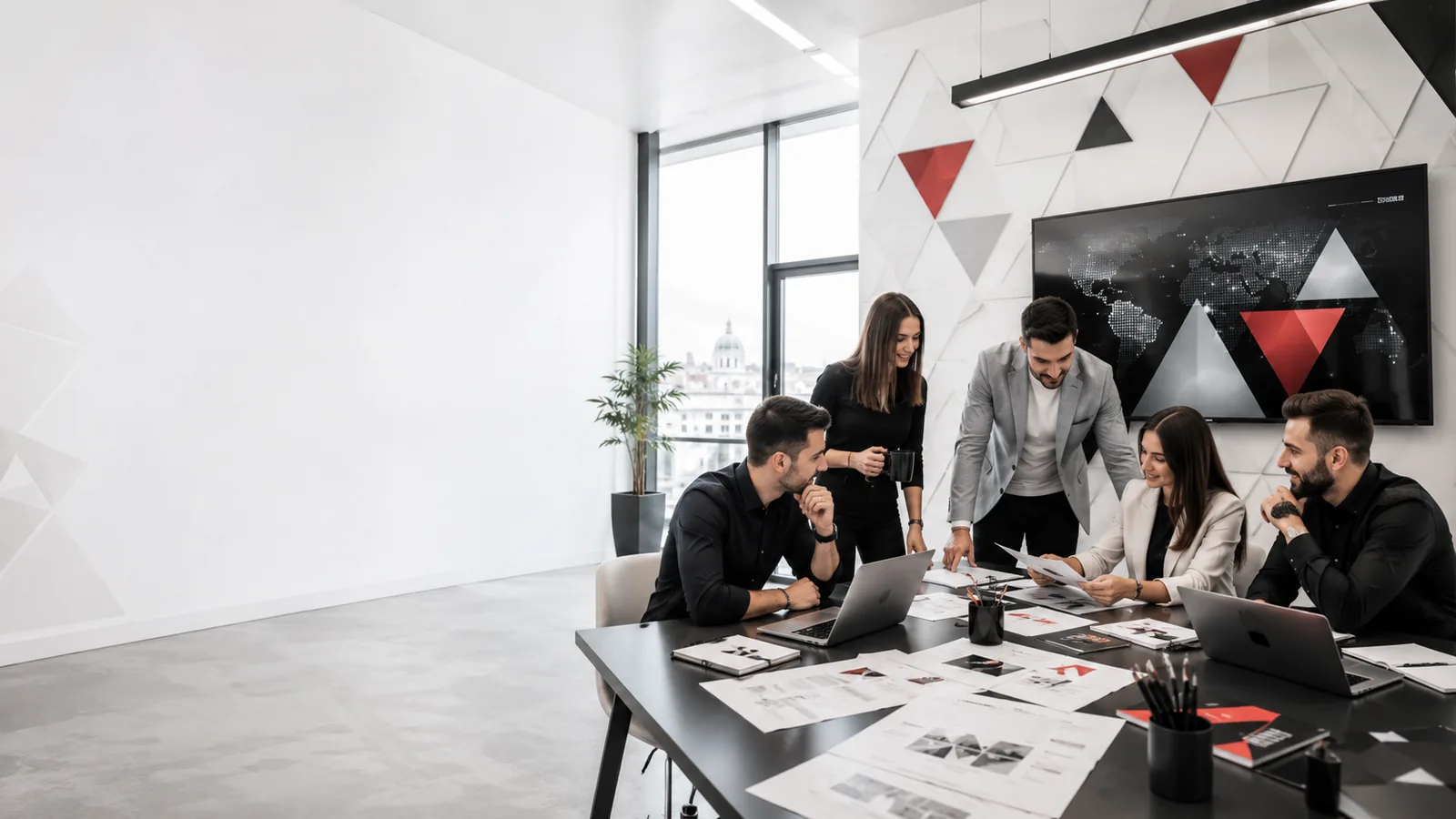 Easy IT tim u razgovoru o projektima sa klijentima