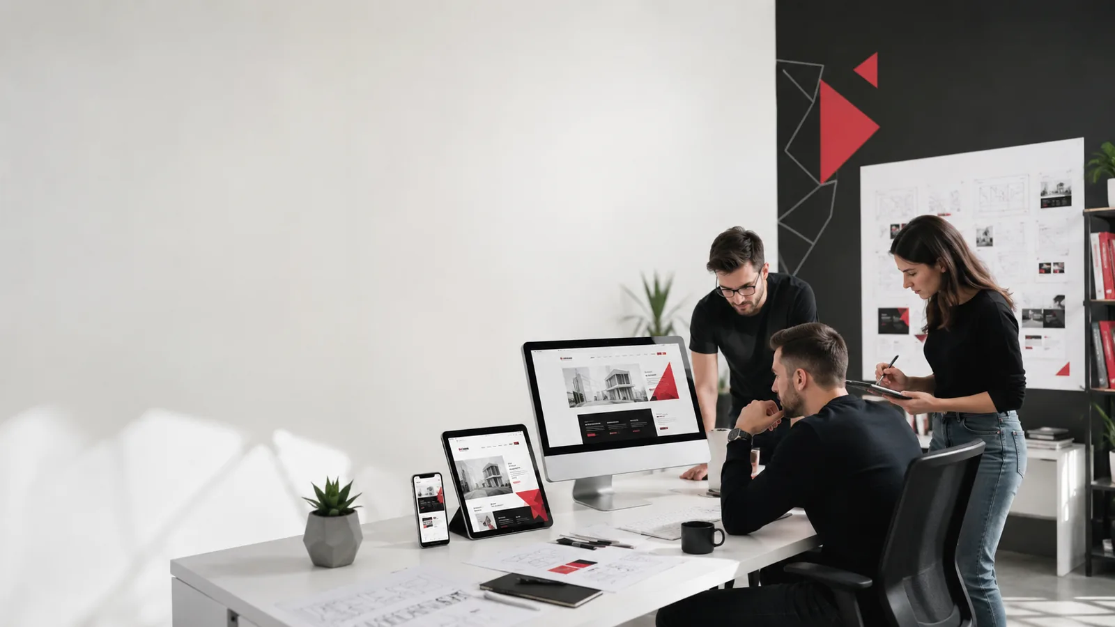 Članica Easy IT tima fotografiše proizvod u produkcijskom setu